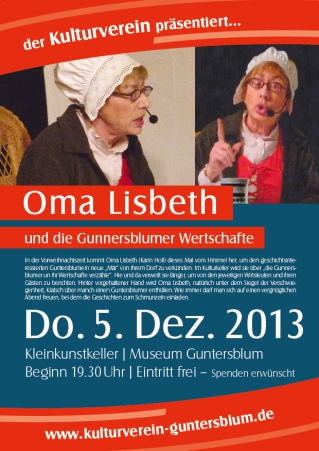 Plakat Oma Lisbeth